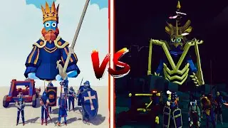 MEDIEVAL TEAM ⚔️ vs🔪 DARK TEAM - Totally Accurate Battle Simulator TABS