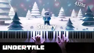 Undertale OST - Snowy (Piano) 432hz