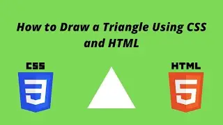 How to Draw a Triangle Using CSS and HTML