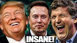 Tucker Carlson JOINS Donald Trump & Elon Musk For An INSANE New Project!