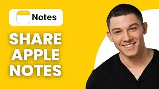 How to Share Apple Notes With Someone
