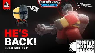 (Discounted) Plushie Minigunner RETURNS (TDS News in 30 seconds or less)
