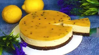 HEALTHY cheesecake without lactose, gluten-free, sugar-free, no baking! Subtitles