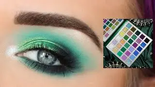 Mikayla x Glamlite Paht 2 Palette | Green Eyeshadow Tutorial
