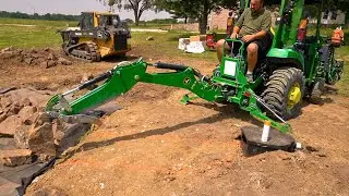 Building a Waterfall - The Pond is Almost Finished