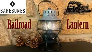 Barebones Railroad Lantern [Gray]