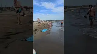 Fos-sur-Mer beach, France.#shorts