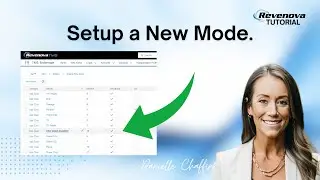 Setup a new mode- a RevenovaTMS Tutorial.