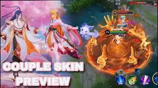 Siapin token tgl 22 nanti!! Review skin augran & dyadia ( couple skin ) Honor of kings