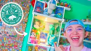 Creating a Dinoland USA Tribute Shelf in my Disney Display! Video Break Announcement