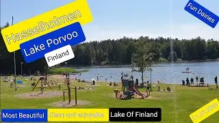 Hasselholmen Lake In Porvoo Finland Most beautiful And Clean Lake In Porvoo City