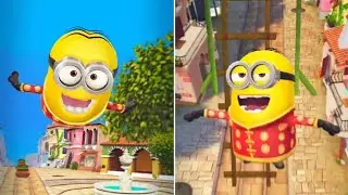 Chinese Fu Minion Banana Splitter Ability Full Gameplay at Freedonia | Despicable Me: Minion Rush