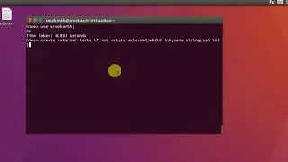 How to Create External Table in Hive