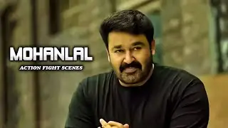 Actor Mohan Lal Back 2 Back Fight Scenes | New 2024 Full Action Movie Scene