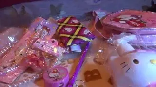 Набор Hello Kitty, целая сумочка с подарками