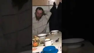 Nikita Kolesnikov, a blind, homeless tenant weighing 75 kg.
