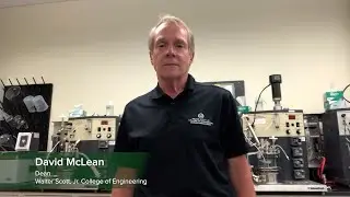 CSU Engineering Dean David McLean welcomes students to the Fall 2021 semester