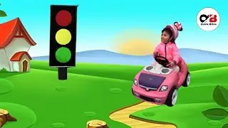 Easy Paper Craft: How to Make a Traffic Light for Kids School Project