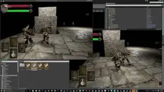 Dungeon Prototype - Initial Multiplayer Network