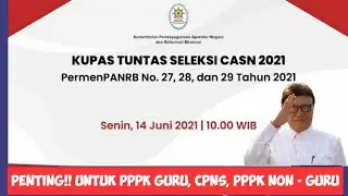 Kupas Tuntas Seleksi CASN 2021