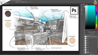 Curso de Photoshop | Photoshop para arquitectos | Diseño de interior