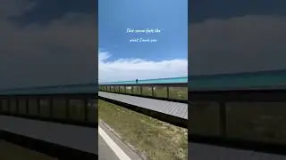The breathtaking view here at the Scenic GulfDrive feels like a scene from a movie! 🌊