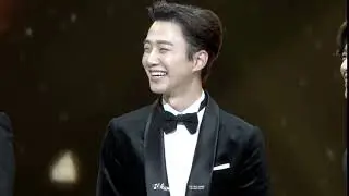 180101 KBS연기대상 - 세상에서 제일 이쁘게 웃는 준호
