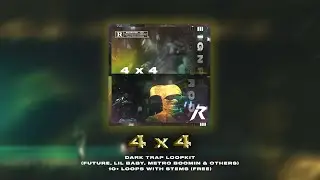 FREE [10+] Dark Trap Loop Kit Sample Pack 2026 - 4x4 Future Metro Boomin Lil Baby