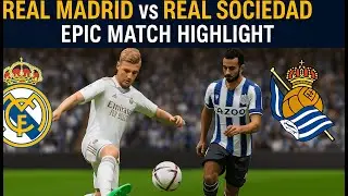 Real Madrid vs Real Sociedad | Epic Match Highlights | EA Sports FC 25