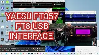 YAESU FT-857D ,FT8 - U5 LINK USB Interface