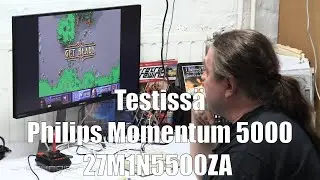 Testissä: Philips Momentum 5000 27M1N5500ZA - 27 tuumaa pelinäyttöä