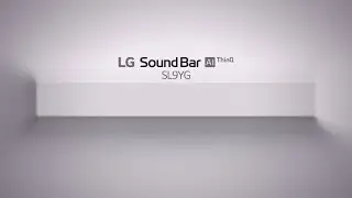 ▶ 4K TV - LG Sound Bar SL9YG