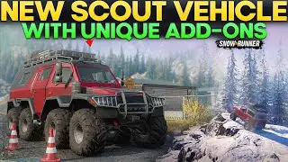 New Scout Vehicle Shaman 2000 RSK in SnowRunner With Unique Add-ons