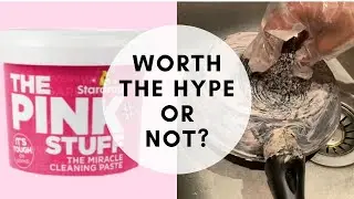 Miracle Cleaning Paste The Pink Stuff All Purpose | Unboxing & Review