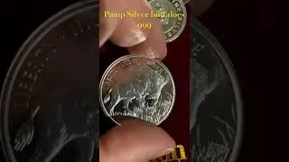💰🤑Bullion now 1 oz Silver Buffaloes🤑💰 #like  #subscribe