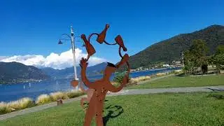 Paratico: lungolago e centro storico della località turistica sul lago d'Iseo #holiday #travel