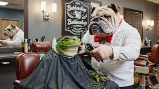 Animal Barbershop ASMR 💈 Funny Animal Haircuts You Won’t Believe Exist!