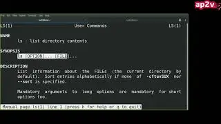 Some useful commands in Linux by AP2V Academy