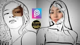SKETCH PAPER TORN EFFECT in PicsArt / PicsArt Editing Tutorial