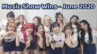 The Most KPop Music Show Wins Of June 2020