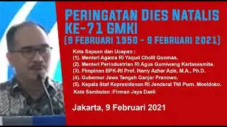 Peringatan Dies Natalis GMKI Ke-71