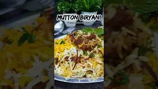 #shorts Mutton Biryani Recipe by @ShanasKitchen #food #viral #recipe