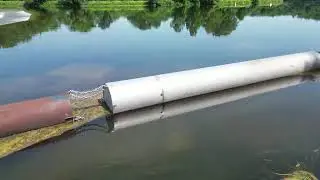 Air tour of the Wilkes dam, Brantford.