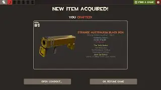 How To Craft an Australium Black Box in TF2