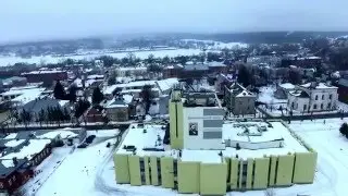 Кинешма с высоты птичьего полета