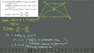 CLASS 10 CBSE MATHS Ex 6.3 (2 to 7 )