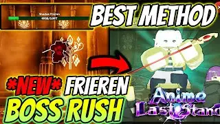 *BEST* Method To EASILY Solo The NEW Frieren Boss Rush In Anime Last Stand!