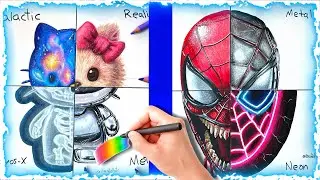 Top drawings in 4 most EPIC STYLES