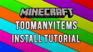 Minecraft 1.5.2 TooManyItems Install Tutorial