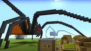 Minecraft Giant halloween Spider